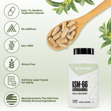 NutraBio Ashwagandha capsules in a lifestyle setting
