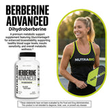 NutraBio Berberine Advanced capsule on a wooden surface