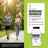 NutraBio Berberine Advanced capsules in a bowl