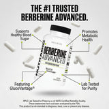 NutraBio Berberine Advanced packaging with label