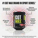 NutraBio CGT-MAX Creatine Supplement 549g product label