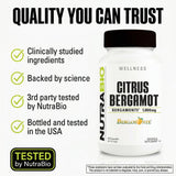 NutraBio Citrus Bergamot Extract 100g ingredients list