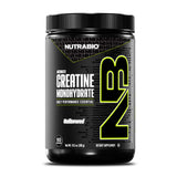 NutraBio Creatine Monohydrate 300g front view