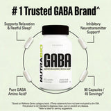 NutraBio GABA Supplement 68g lifestyle scene