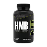 NutraBio HMB Supplement 104g front view with label