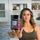 NutraBio Intra Blast BCAA Powder 717g packaging