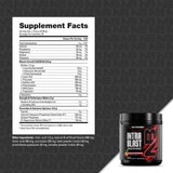 NutraBio Intra Blast BCAA Powder 717g serving scoop
