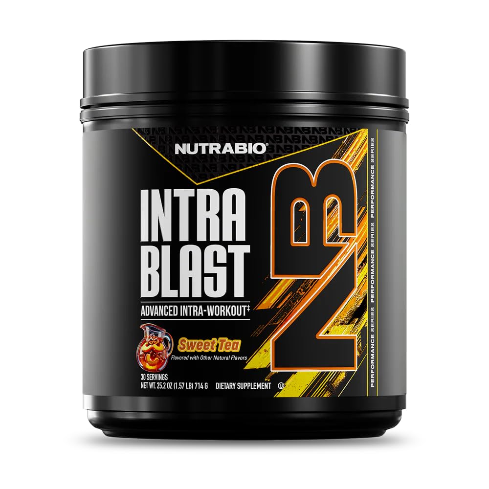 NutraBio Intra Blast BCAA Powder 725g front view