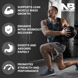 NutraBio Intra Blast BCAA Powder 725g nutritional information