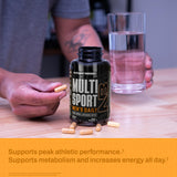 NutraBio MultiSport Multivitamin 150g ingredients list