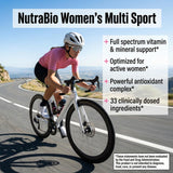 NutraBio MultiSport Multivitamin 60g ingredients list