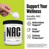 NutraBio N-Acetylcysteine 50g packaging