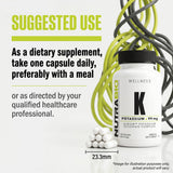 NutraBio Potassium Supplement 99mg 60 Capsules close-up of capsules