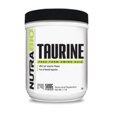 NutraBio Taurine Powder 500g front view