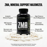 NutraBio ZMA Supplement 60g packaging