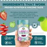 Nutracelle Mood support Gummies on a wooden table