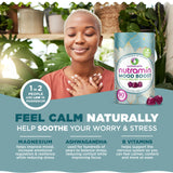 Nutracelle Mood support Gummies strawberry flavour close-up