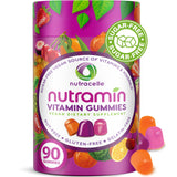 Nutracelle Nutramin Adult Multivitamin Gummies front view with packaging