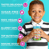 Nutracelle Nutramin Kids Gummies on a wooden table