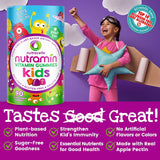 Nutracelle Nutramin Kids Gummies with children playing in background