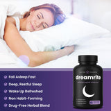 NutraChamps 10-in-1 Sleep Solution Capsules ingredients list