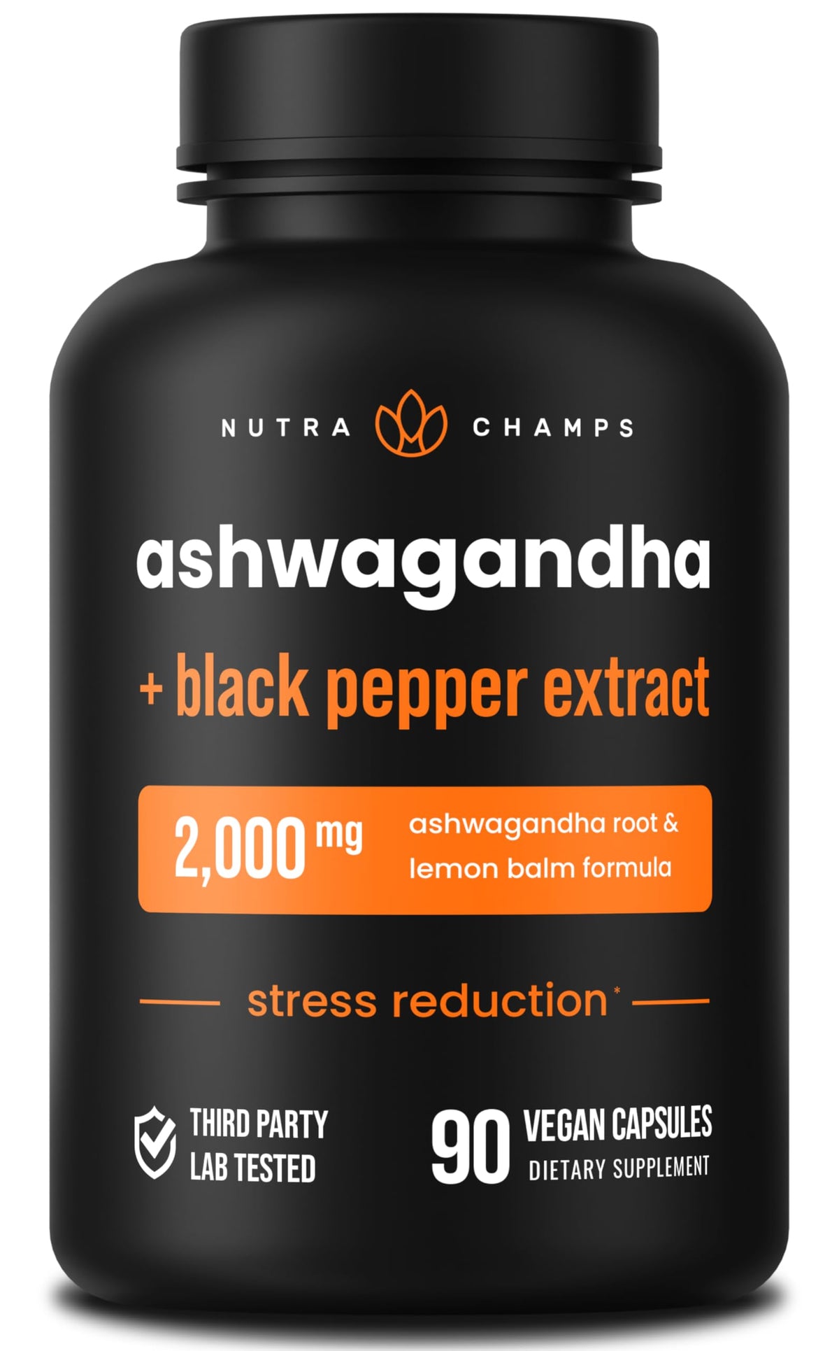 NutraChamps Ashwagandha Root Powder 109g front view