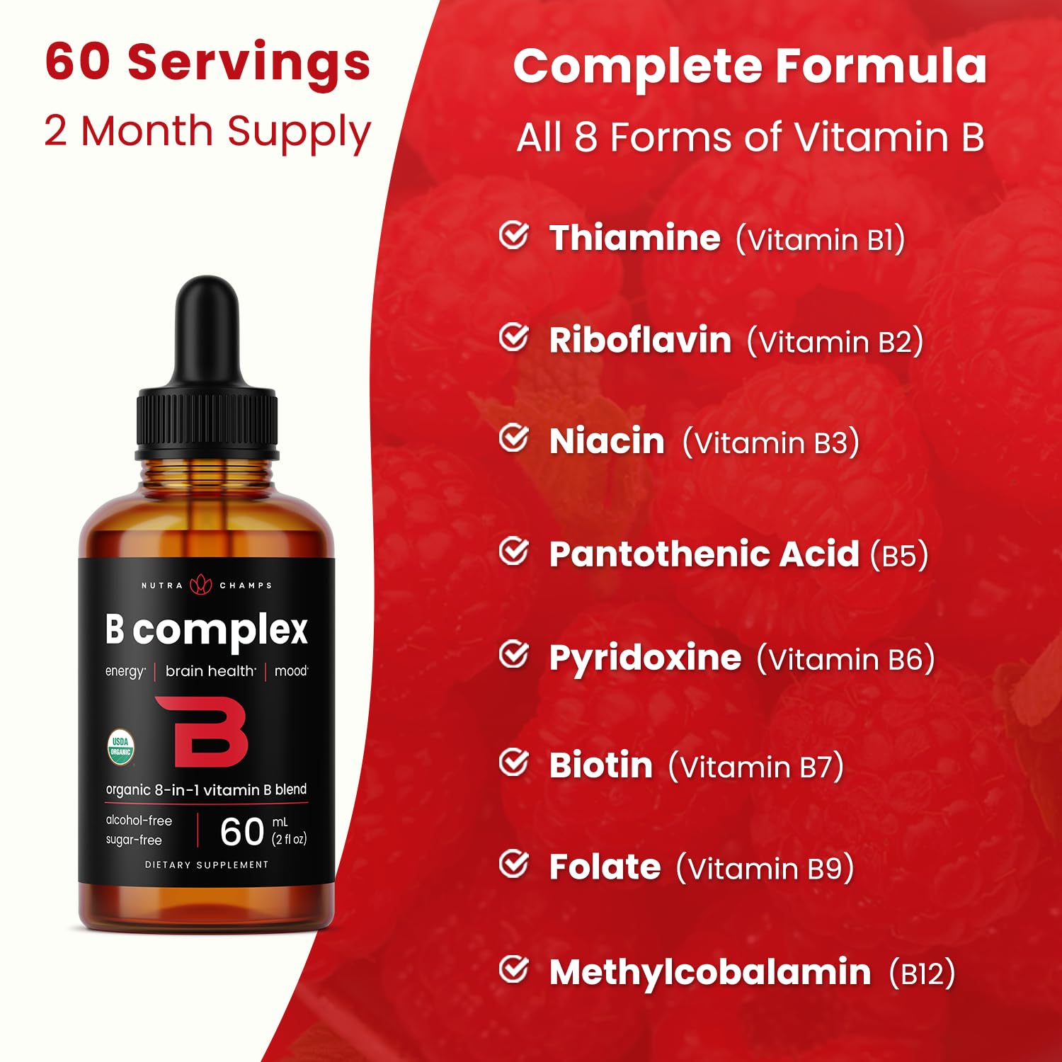 NutraChamps B-Complex Liquid Drops family usage