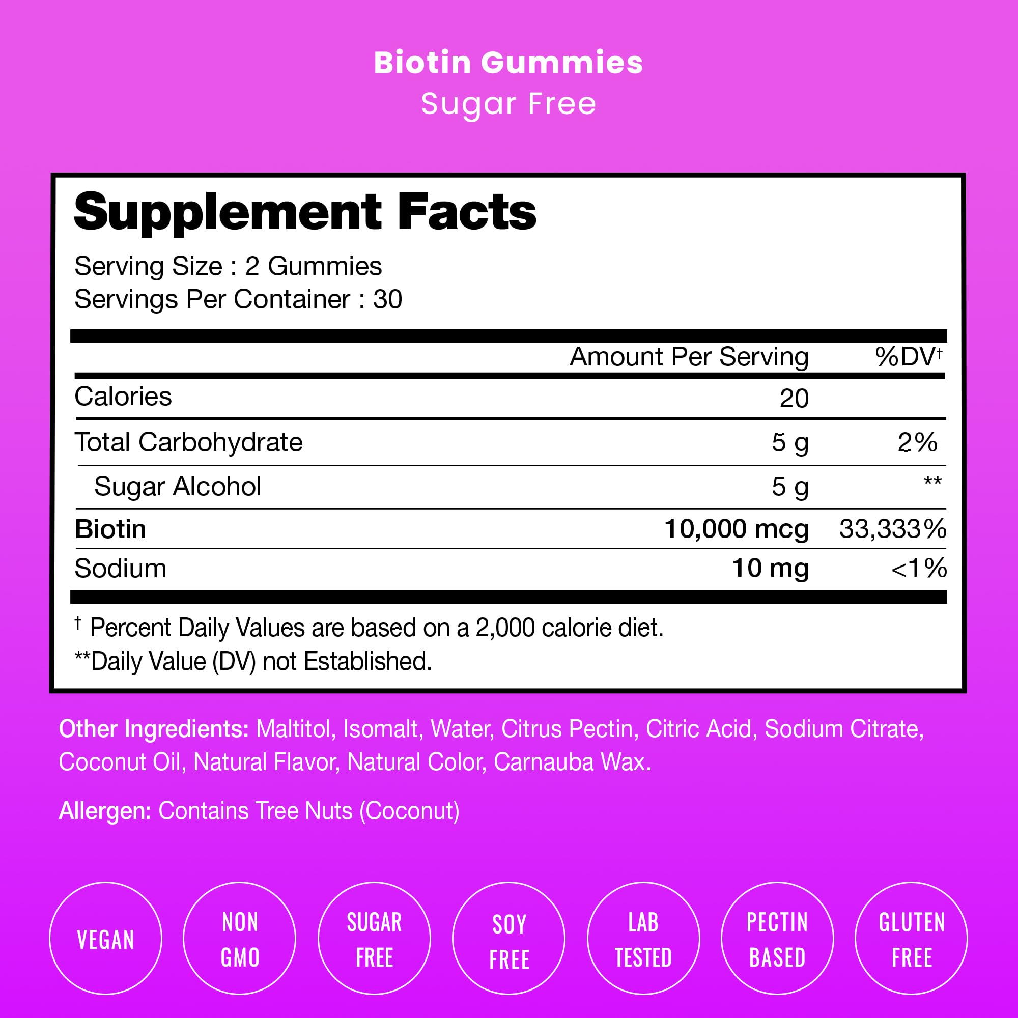 NutraChamps Biotin Gummies in a lifestyle setting