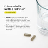 NutraChamps Chanca Piedra capsules in a hand