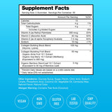 NutraChamps Collagen Gummies peach flavour gummy close-up