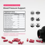 NutraChamps Complete Blood Pressure Support Capsules side view