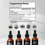 NutraChamps Elderberry Drops 200mg bottle with label