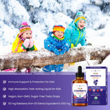 NutraChamps Elderberry Drops with dropper