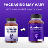 NutraChamps Elderberry Gummies side view of packaging
