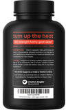 NutraChamps Horny Goat Weed capsules in a clear bottle