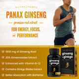 NutraChamps Korean Red Ginseng Extract capsules close-up