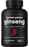 NutraChamps Korean Red Ginseng Extract front view with packaging