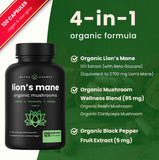NutraChamps Lion's Mane Mushroom Capsules in packaging