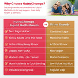 NutraChamps Liquid Multivitamin 980g close-up of liquid texture