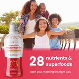 NutraChamps Liquid Multivitamin 980g on kitchen counter
