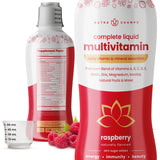 NutraChamps Liquid Multivitamin 980g side view showing packaging
