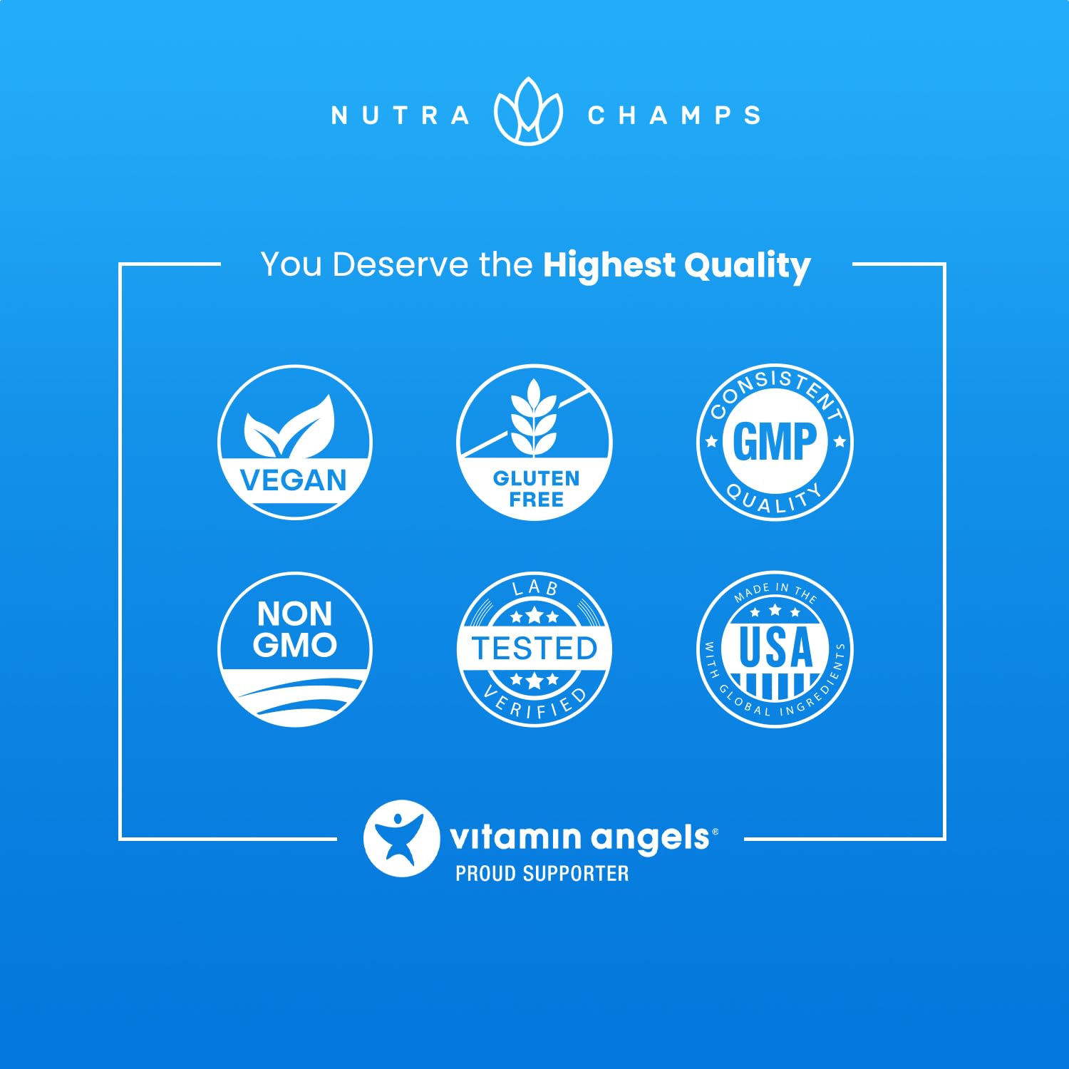 NutraChamps Magnesium Supplement capsules in hand