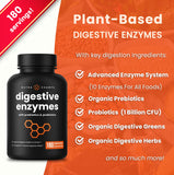 NutraChamps Multi-Enzyme Supplement side view showing capsule details