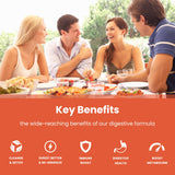 NutraChamps Multi-Enzyme Supplement with fresh vegetables