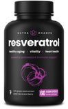 NutraChamps Resveratrol 1200mg supplement front view