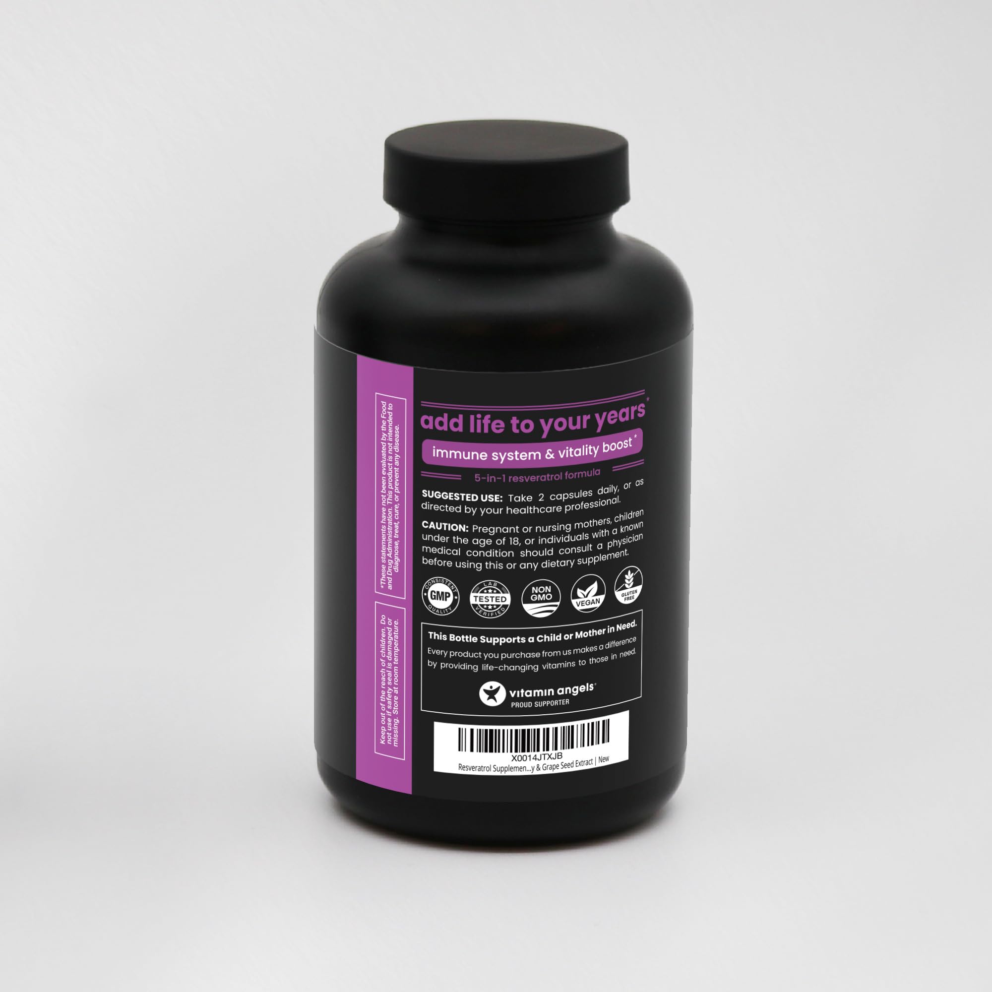 NutraChamps Resveratrol 1200mg supplement lifestyle shot