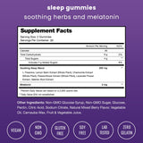NutraChamps Sleep Gummies 200g side view showing gummy texture
