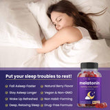 NutraChamps Sleep Gummies natural berry flavour close-up