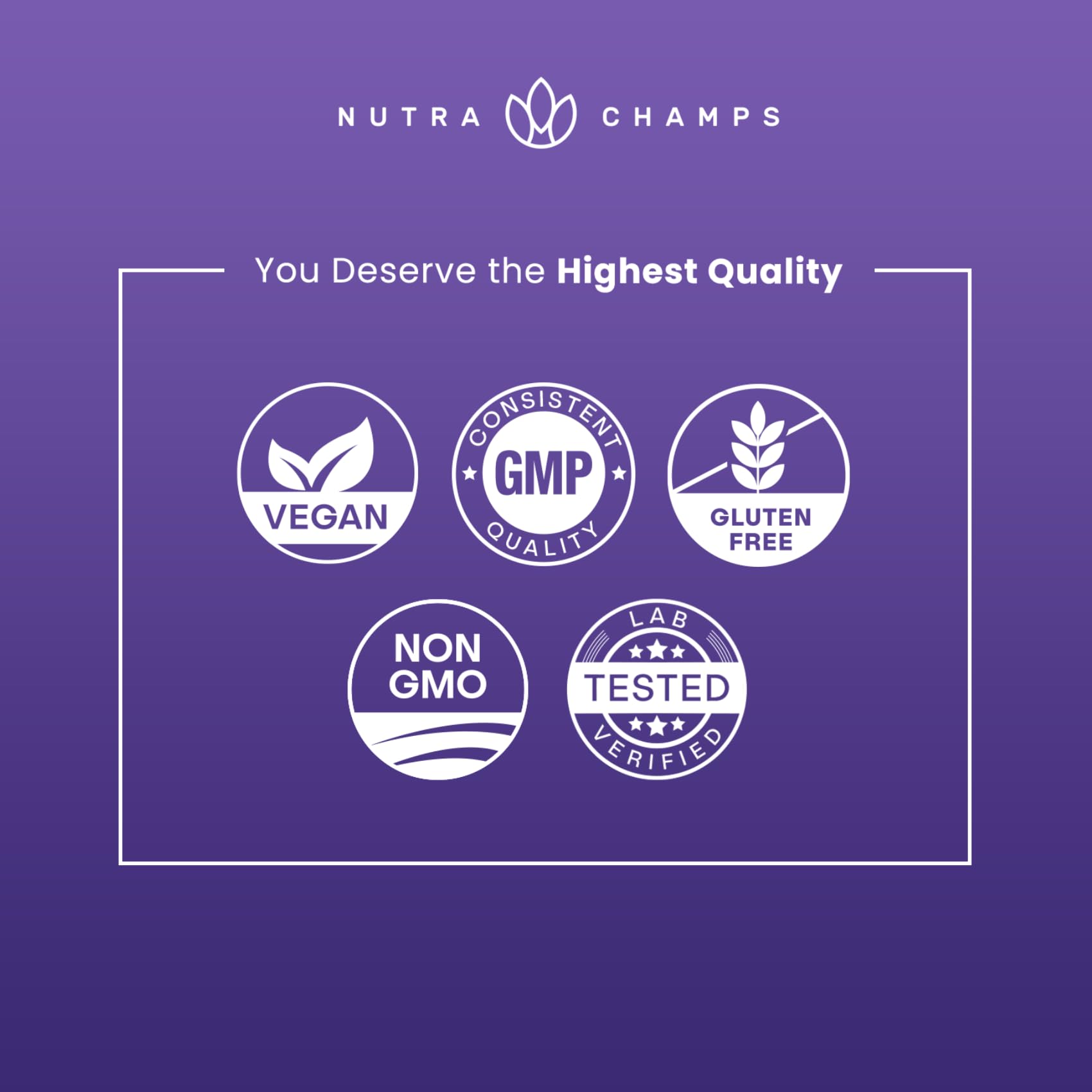NutraChamps Sleep Gummies with a measuring spoon