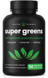 NutraChamps Super Greens Capsules front view
